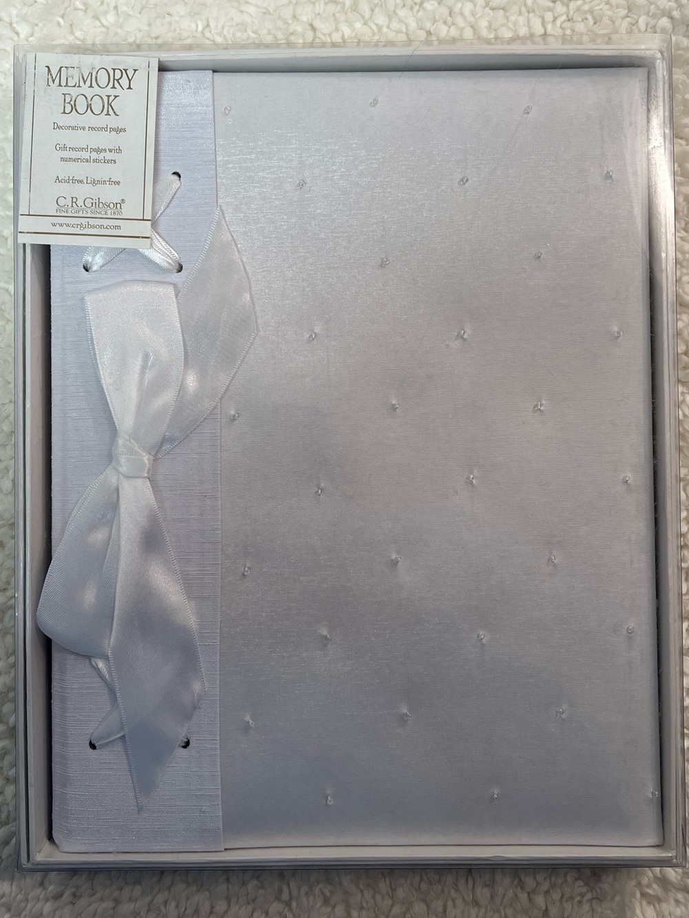 C.R. Gibson "Always & Forever" Wedding White Memory Book